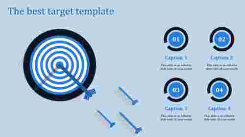 target template powerpoint-the best target template-blue-4